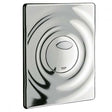 Grohe Wall Mounted Surf Dual Flush Plate - Chrome - 38861000