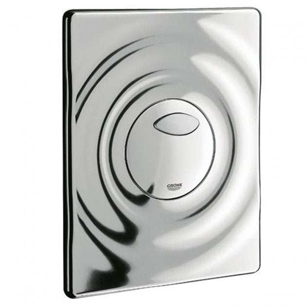Grohe Wall Mounted Surf Dual Flush Plate - Chrome - 38861000