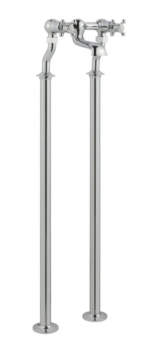 JTP Grosvenor Freestanding Bath Filler - chrome - 76223FS - TAP 'N' SHOWER