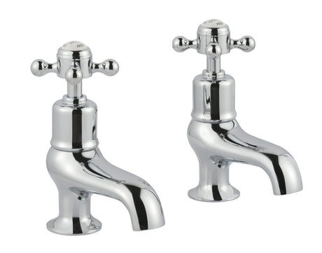 JTP Grosvenor Cross Bath Taps - Chrome - 76015