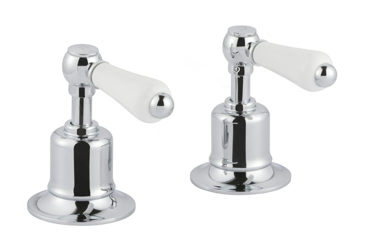 JTP Grosvenor Lever Panel Valves 3/4 - Chrome - 85809 - TAP 'N' SHOWER