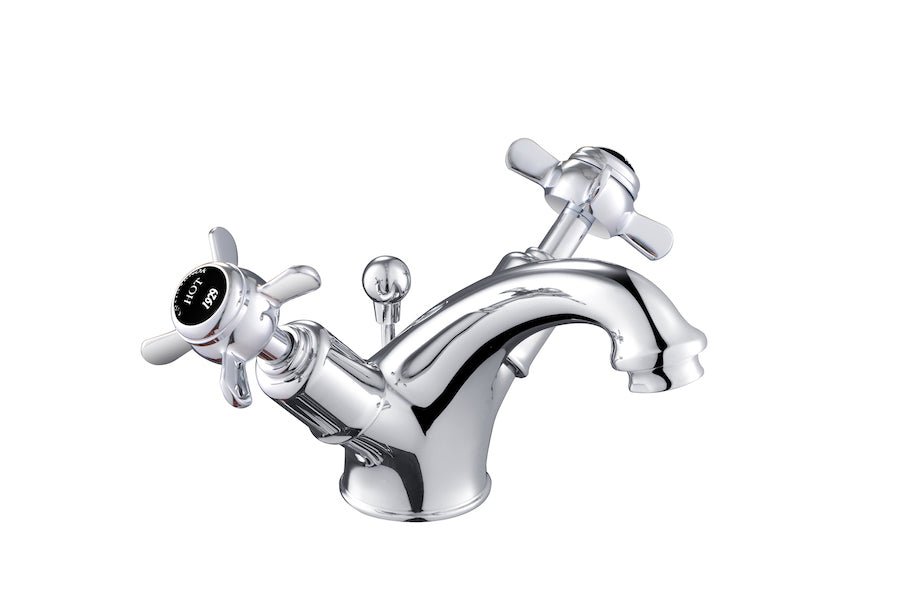 JTP Grosvenor Pinch Basin Mixer - Chrome - GB98169 - TAP 'N' SHOWER