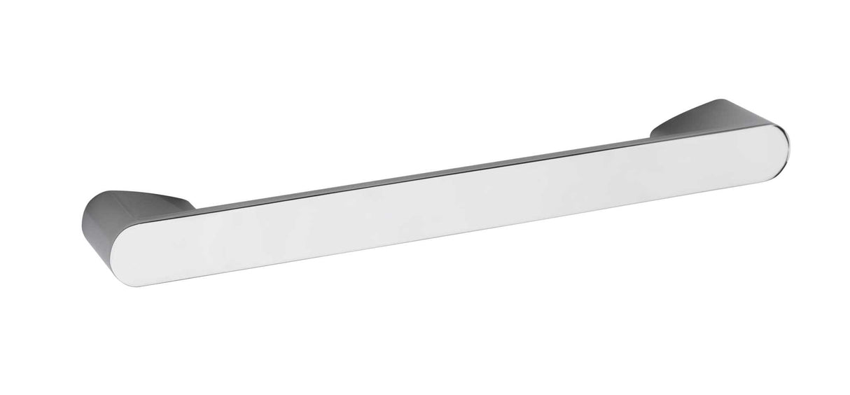 Hudson Reed Chrome Rounded Handle H401 with sleek chrome finish and rounded edges for bathroom doors