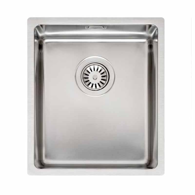 Reginox Houston 1 Bowl Integrated Sink - Stainless Steel - HOUSTON 34X40 - TAP 'N' SHOWER