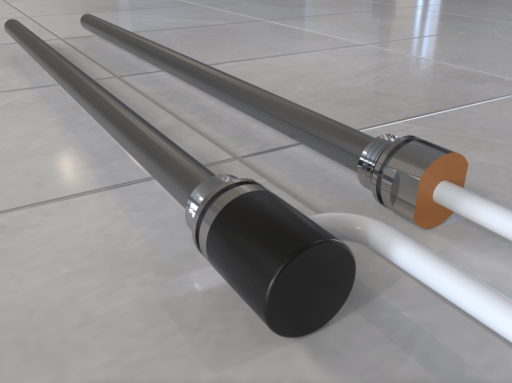 Scudo Standard Heating Element 600 Watt - Black - HB600WSB - TAP 'N' SHOWER