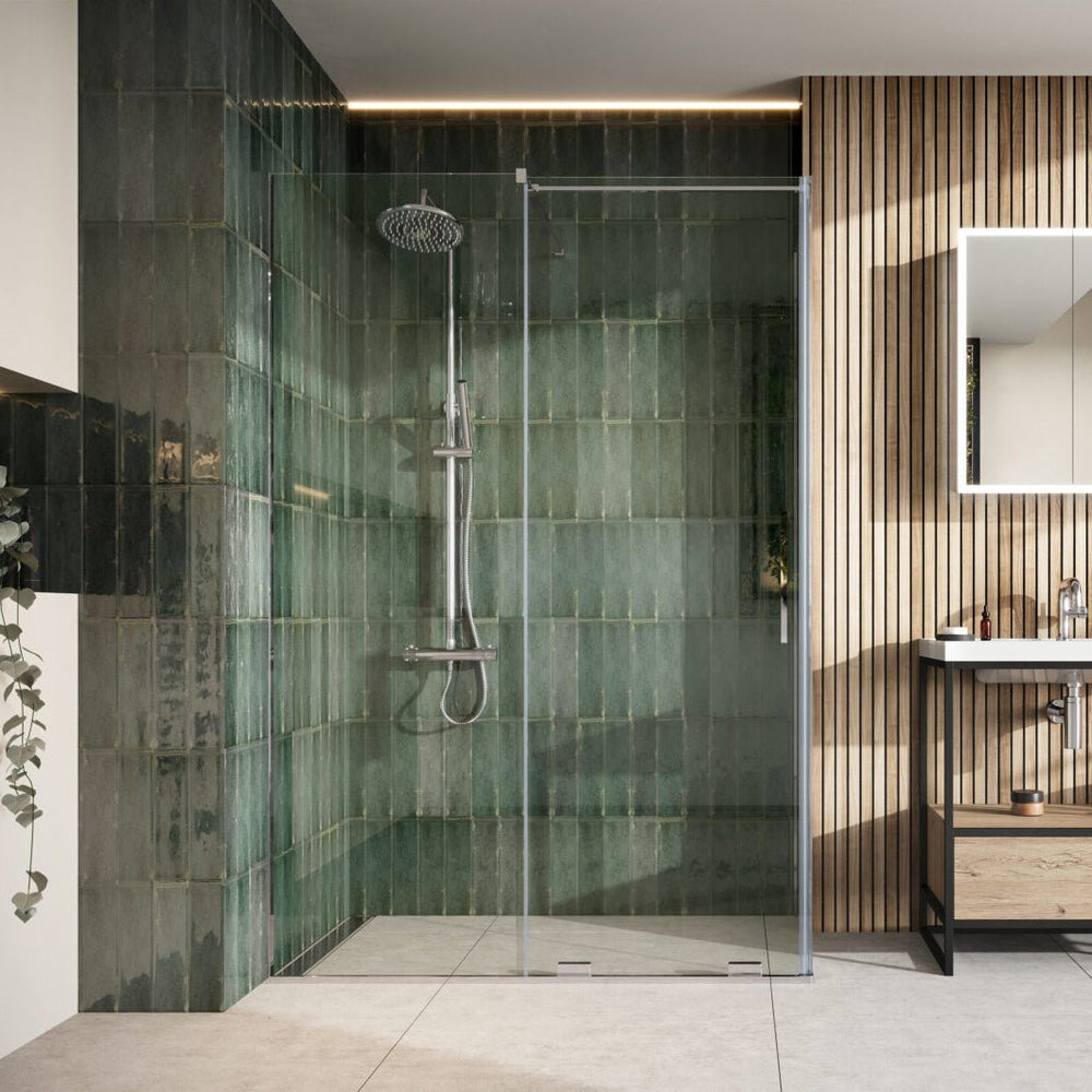 Scudo Momentum 8mm Side Panel 800mm x 2000mm - MO - SIDEPANEL - 800 - TAP 'N' SHOWER