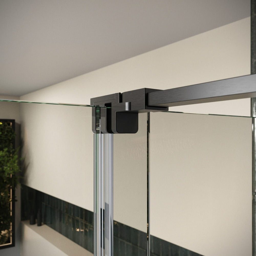 Scudo Momentum Door Profile and Accessories Pack - Gun Metal - MO - DOORPACK - GUN - TAP 'N' SHOWER