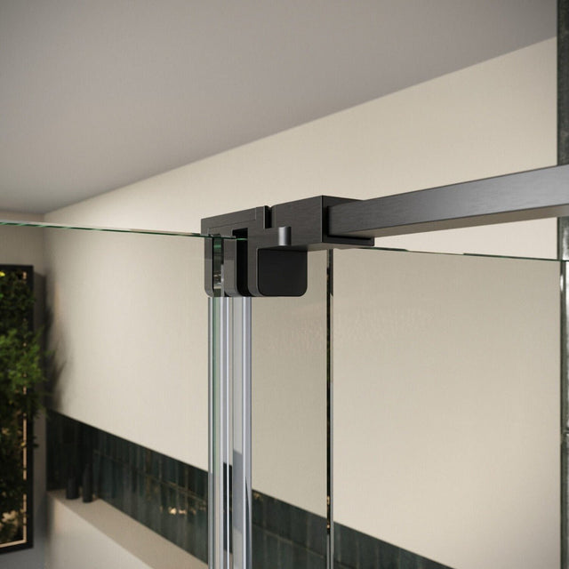 Scudo Momentum Door Profile and Accessories Pack - Gun Metal - MO - DOORPACK - GUN - TAP 'N' SHOWER