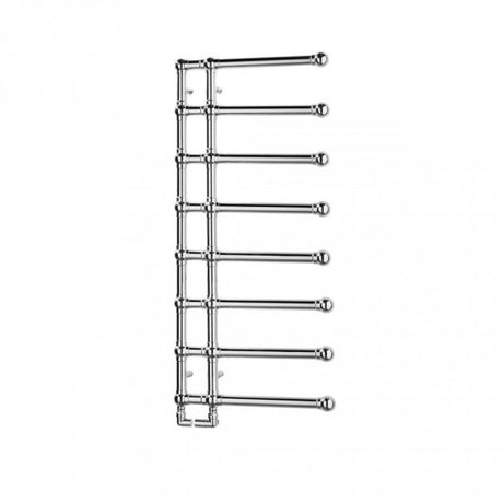 Towelrads Blandford Heated Towel Rail 1200mm High x 500mm Wide - Chrome - 120863 - TAP 'N' SHOWER