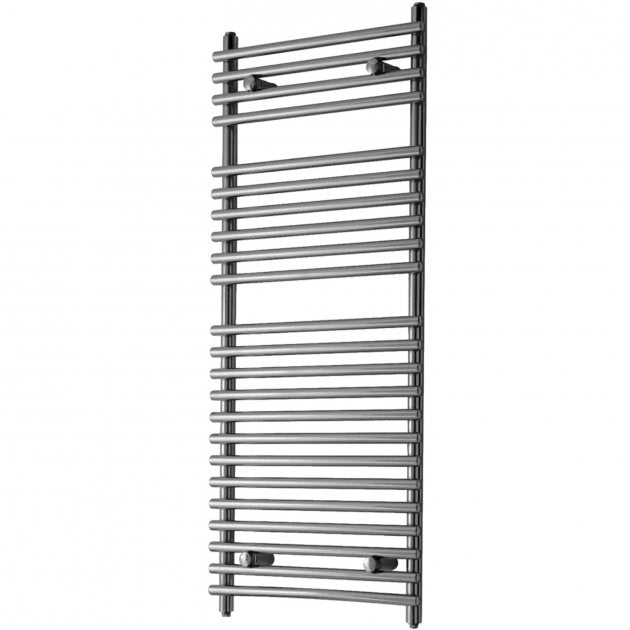 Towelrads Iridio Straight Heated Towel Rail 1200mm High x 500mm Wide - Chrome - 120960 - TAP 'N' SHOWER
