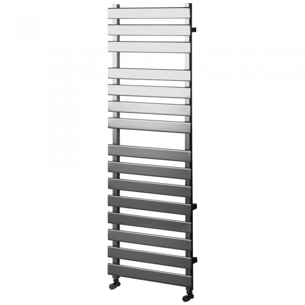 Towelrads Perlo Straight Heated Towel Rail 1500mm High x 500mm Wide - Chrome - 120912 - TAP 'N' SHOWER
