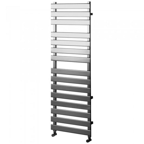 Towelrads Perlo Straight Heated Towel Rail 1500mm High x 500mm Wide - Chrome - 120912 - TAP 'N' SHOWER
