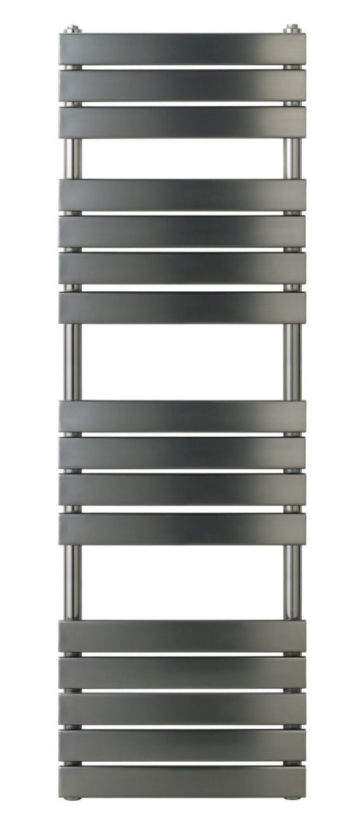 JTP HIX Radiator 1600mm High X 500mm Wide - Brushed Black - HIX1600BBL - TAP 'N' SHOWER