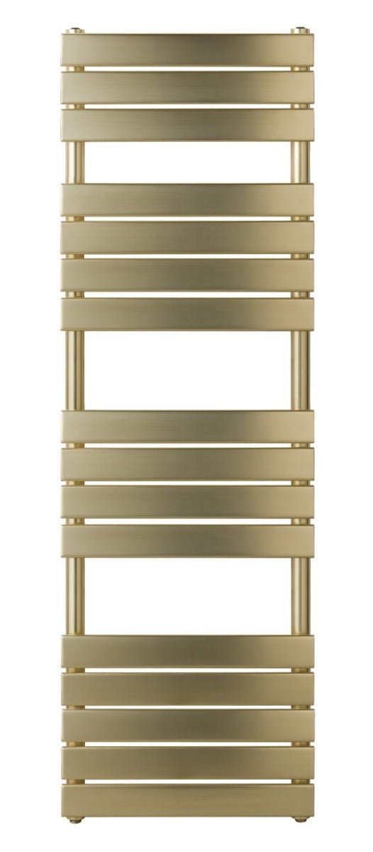 JTP HIX Radiator 1600mm High X 500mm Wide - Brushed Brass - HIX1600BBR - TAP 'N' SHOWER