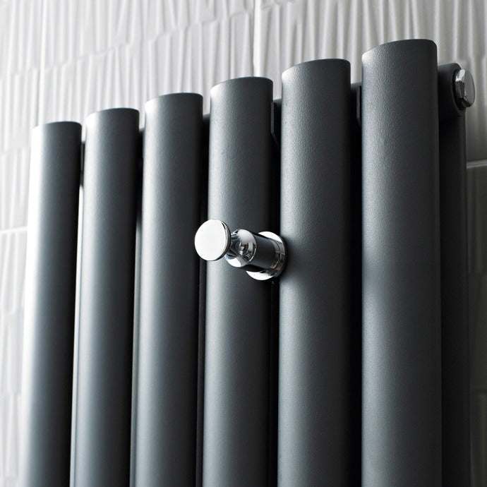 Nuie Chrome Contemporary Revive Radiator Robe Hook - HL316