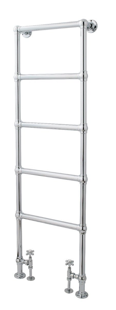 Launde Abbey Countess Traditional Radiator 1550 x 600mm - Chrome - TAP 'N' SHOWER
