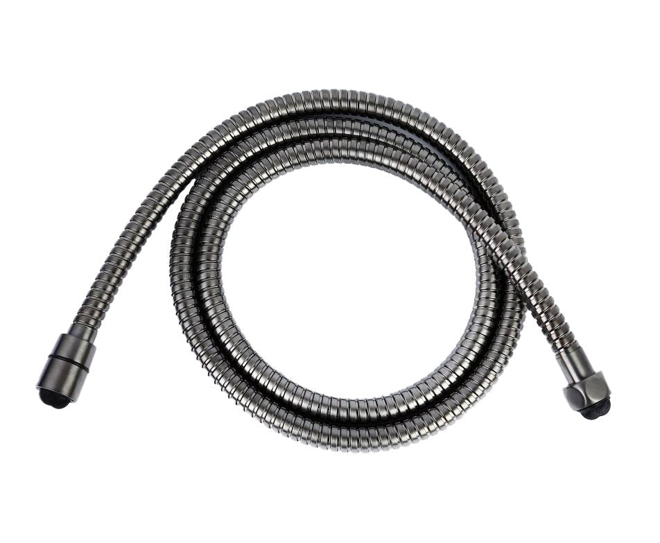 JTP Vos Metal Hose 1.50m - Brushed Black - 27HOSEBBL - TAP 'N' SHOWER