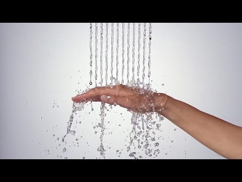 Hansgrohe Rainfinity Overhead Shower 360 3jet With Wall Connector - Matt White - 26234700 - TAP 'N' SHOWER