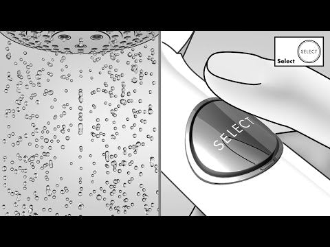 Hansgrohe Raindance Select S Hand Shower 120 3jet PowderRain - Matt White - 26014700 - TAP 'N' SHOWER