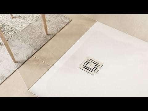 RAK Feeling Modern Rectangular Shower Tray 1400mm x 900mm - Solid Greige - RFST090140S505 - TAP 'N' SHOWER