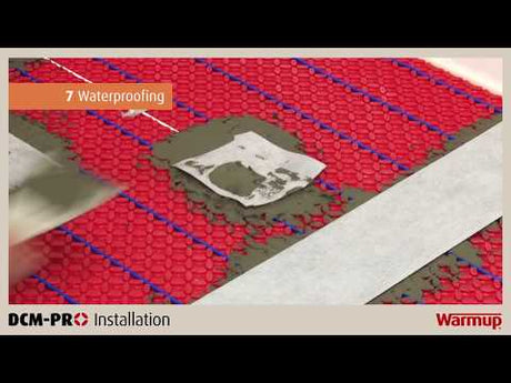 Warmup DCM - PRO Cable for 4m² 600W - DCM - C - 4 - TAP 'N' SHOWER