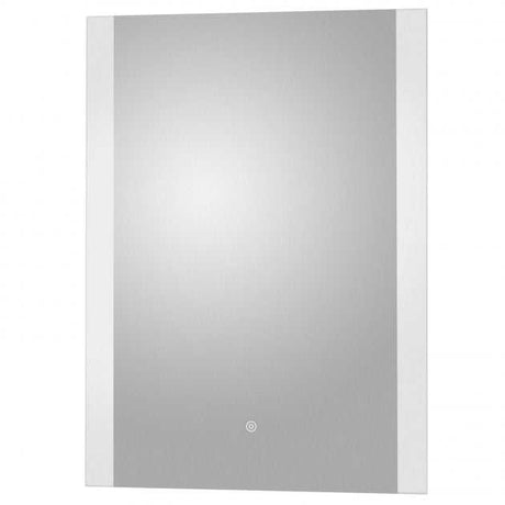 Hudson Reed Ambient Touch Sensor Bathroom Mirror with 21W Bulb 700mm High x 500mm Wide - Chrome - LQ601