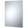 Hudson Reed Ambient Touch Sensor Bathroom Mirror with Touch Sensor 800mm High x 600mm Wide - Chrome - LQ604