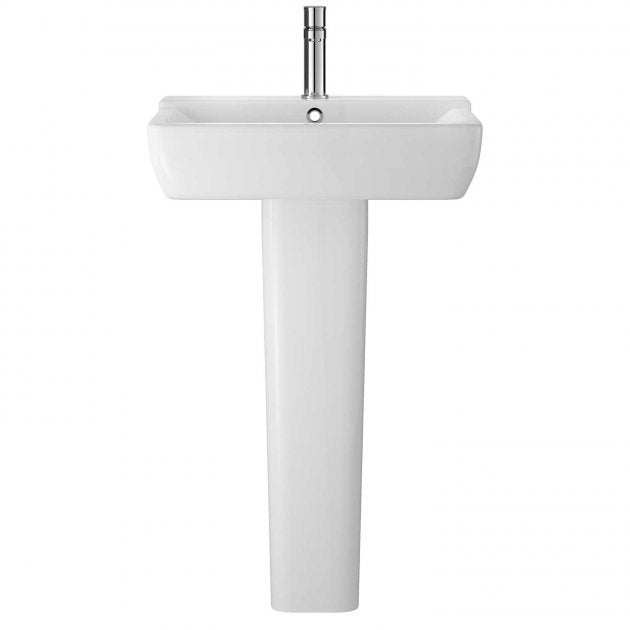 Hudson Reed Maya Soft Close Seat Flush to Wall Pan with Cistern - Whit