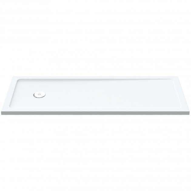 Hudson Reed Flat Top Bath Replacement Shower Tray 1700mm x 700mm - White - NTP060