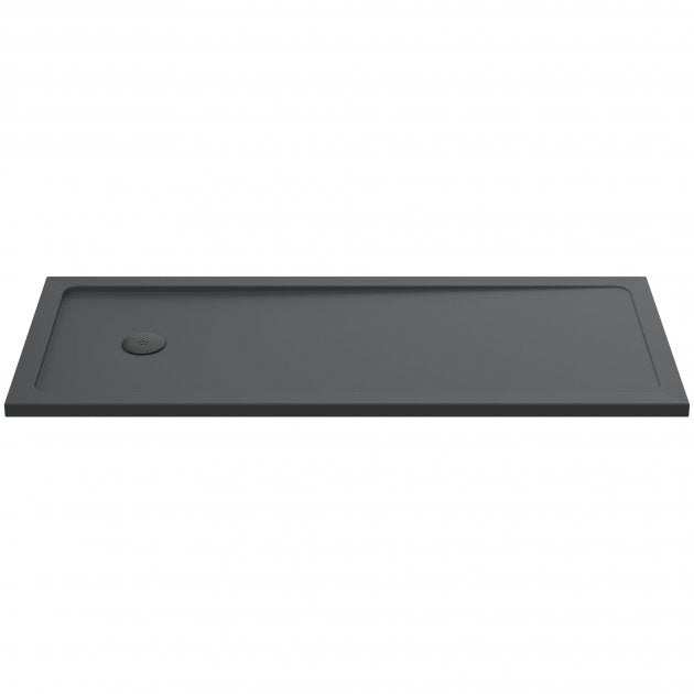 Hudson Reed Modern Bath Replacement Shower Tray 1700mm x 700mm - Slate Grey - TR71060