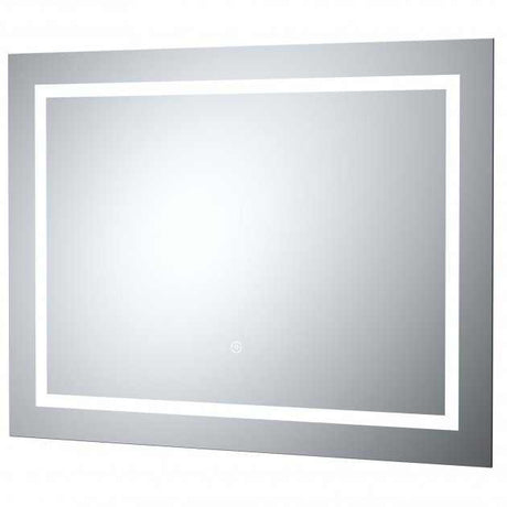Hudson Reed Touch Sensor Bathroom Mirror with Touch Sensor 600mm High x 800mm Wide - Chrome - LQ506