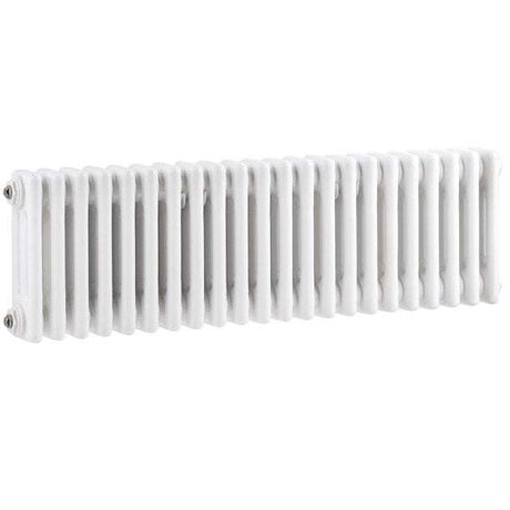 Hudson Reed Colosseum Traditional 3-Column Horizontal Radiator 300mm High x 999mm Wide - White - HX303