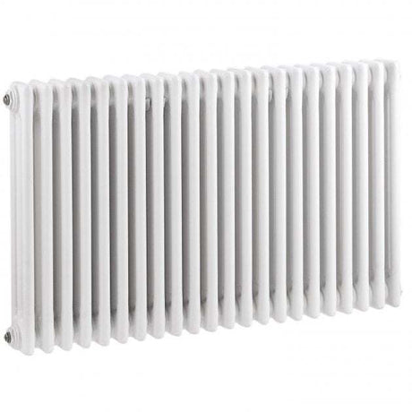 Hudson Reed Traditional Colosseum 3-Column Horizontal Radiator 600mm High x 999mm Wide - White - HX306