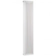 Hudson Reed Colosseum Traditional 3-Column Vertical Radiator 1800mm High x 376mm Wide - White - HX312