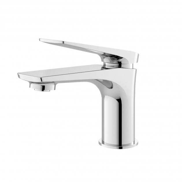 Hudson Reed Drift Modern Mono Basin Mixer Tap with Waste - Chrome - DRI305 - TAP 'N' SHOWER