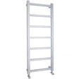 Hudson Reed Eton Ladder Wall Mounted Heated Towel Rail 1200mm High x 450mm Wide - Chrome - HL375