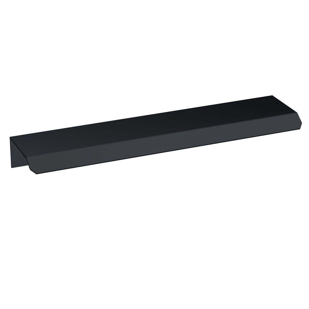 Hudson Reed Finger Pull Furniture Handle 150mm - Matt Black - H224 - TAP 'N' SHOWER