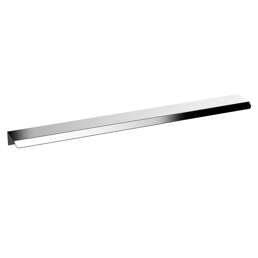 Hudson Reed Finger Pull Furniture Handle 300mm - Chrome - H125 - TAP 'N' SHOWER