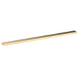 Hudson Reed Finger Pull Furniture Handle 500mm - Brushed Brass - H326 - TAP 'N' SHOWER