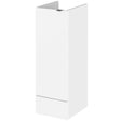 Hudson Reed Fusion modern 300mm wide gloss white bathroom base unit with sleek design and storage