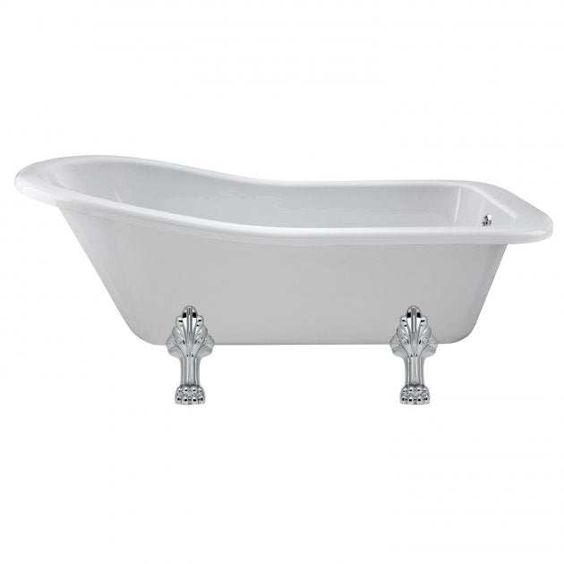 Hudson Reed Kensington Pride Leg Set Freestanding Slipper Bath 1500mm