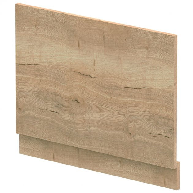 Hudson Reed MFC Straight Bath End Panel and Plinth 560mm High x 750mm Wide - Autumn Oak - MPC1812 - TAP 'N' SHOWER