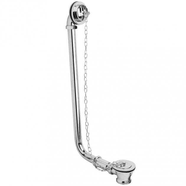 Hudson Reed Classic Bath Chain Waste Exposed - Chrome - EA385