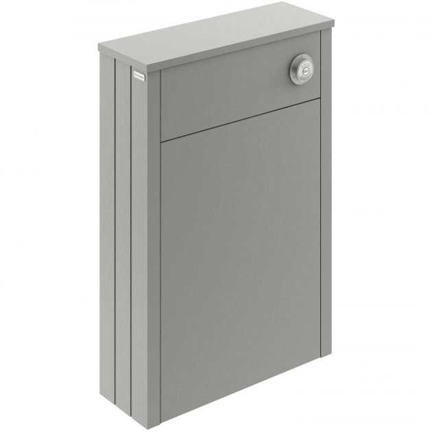 Hudson Reed Old London storm grey traditional back to wall WC unit 550mm wide