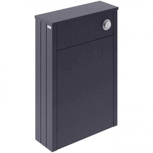 Hudson Reed Old London Traditional 550mm wide back to wall WC unit in twilight blue finish