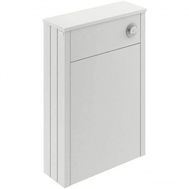 Hudson Reed Old London traditional back to wall WC unit 550mm wide in timeless sand finish with concealed cistern and vintage design