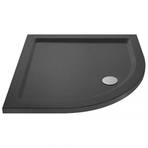 Hudson Reed Modern Quadrant Shower Tray 1000mm x 1000mm - Slate Grey - TR71107