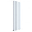Hudson Reed Revive Modern Double Designer Vertical Radiator 1800mm High x 528mm Wide - High Gloss White - HL327