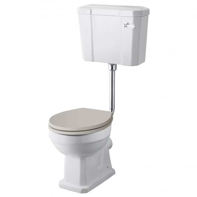 Hudson Reed Richmond Lever Cistern Low Level Toilet Excluding Seat - W