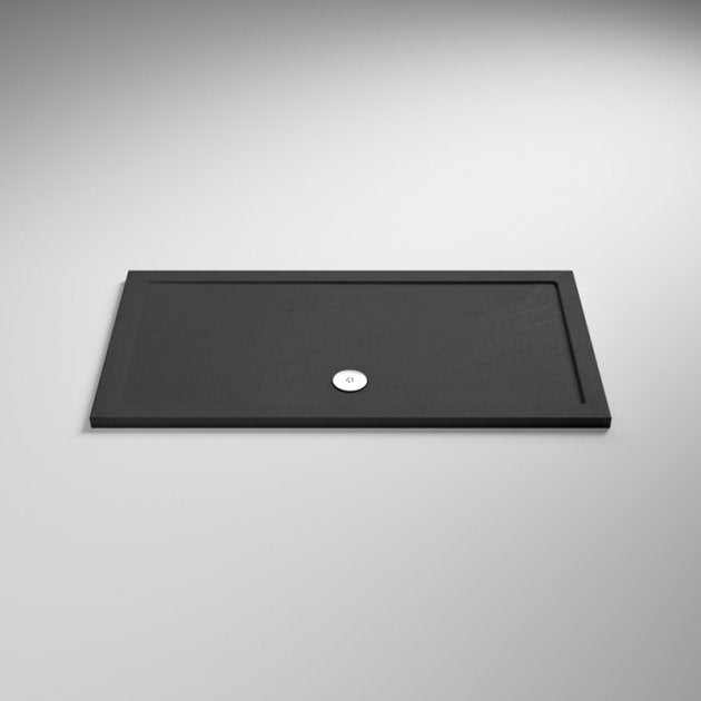 Hudson Reed Flat Top Rectangular Shower Tray 1700mm x 700mm - Slate Grey - TR71061